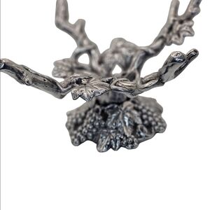 Vintage 1996 Arthur Court Silver Grape Motif Stand